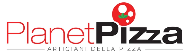 Logo Planet Pizza, artigiani della pizza